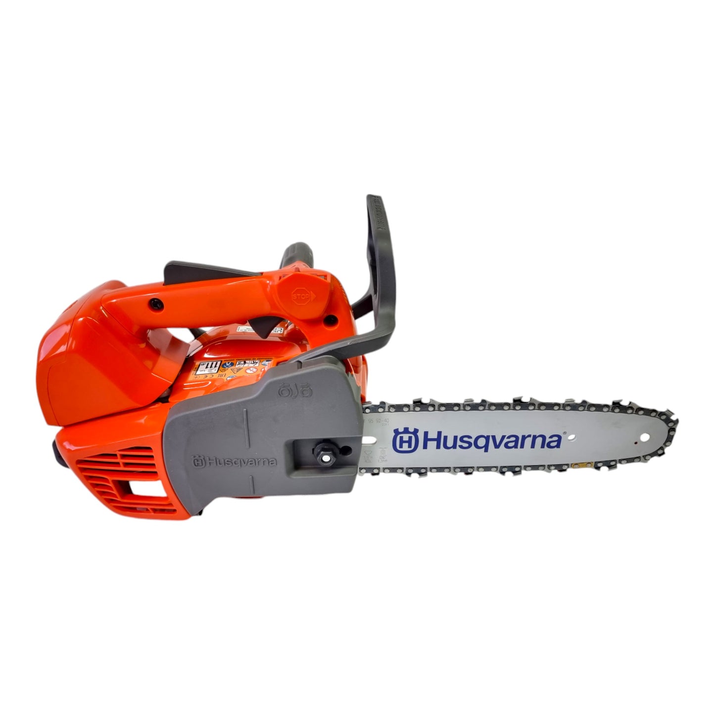 Tronçonneuse thermique Husqvarna T525 tronçonneuse 1,1 kW 27 cm³ 18,1 m/s 25 cm 10" (967633310) pour travaux d'élagage et d'élagage des arbres