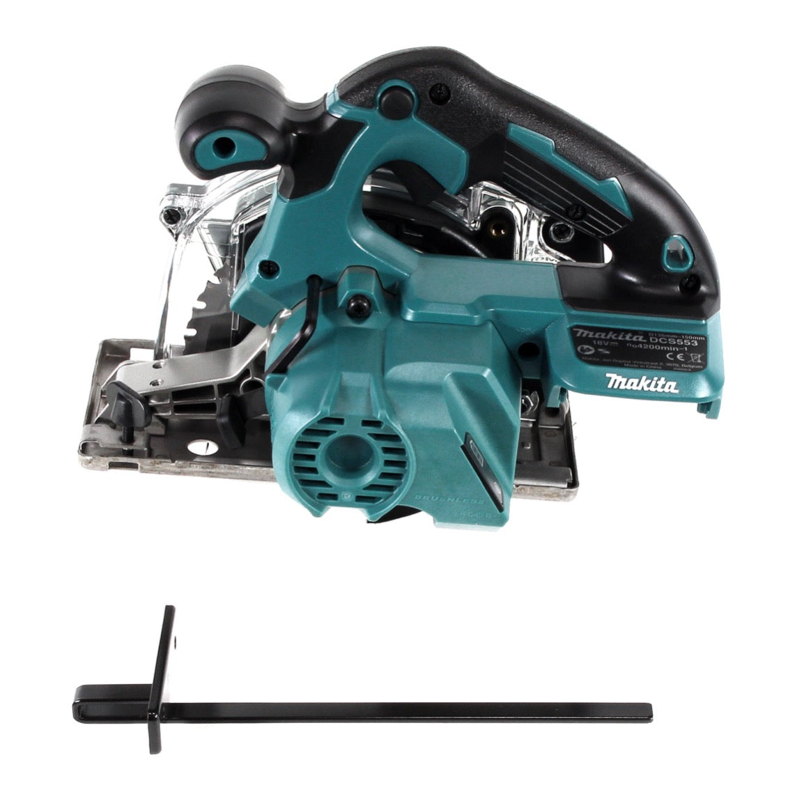 Makita DCS 553 ZJ Akku Metallhandkreissäge 18V 150 mm Brushless Solo + Makpac - ohne Akku, ohne Ladegerät - Toolbrothers