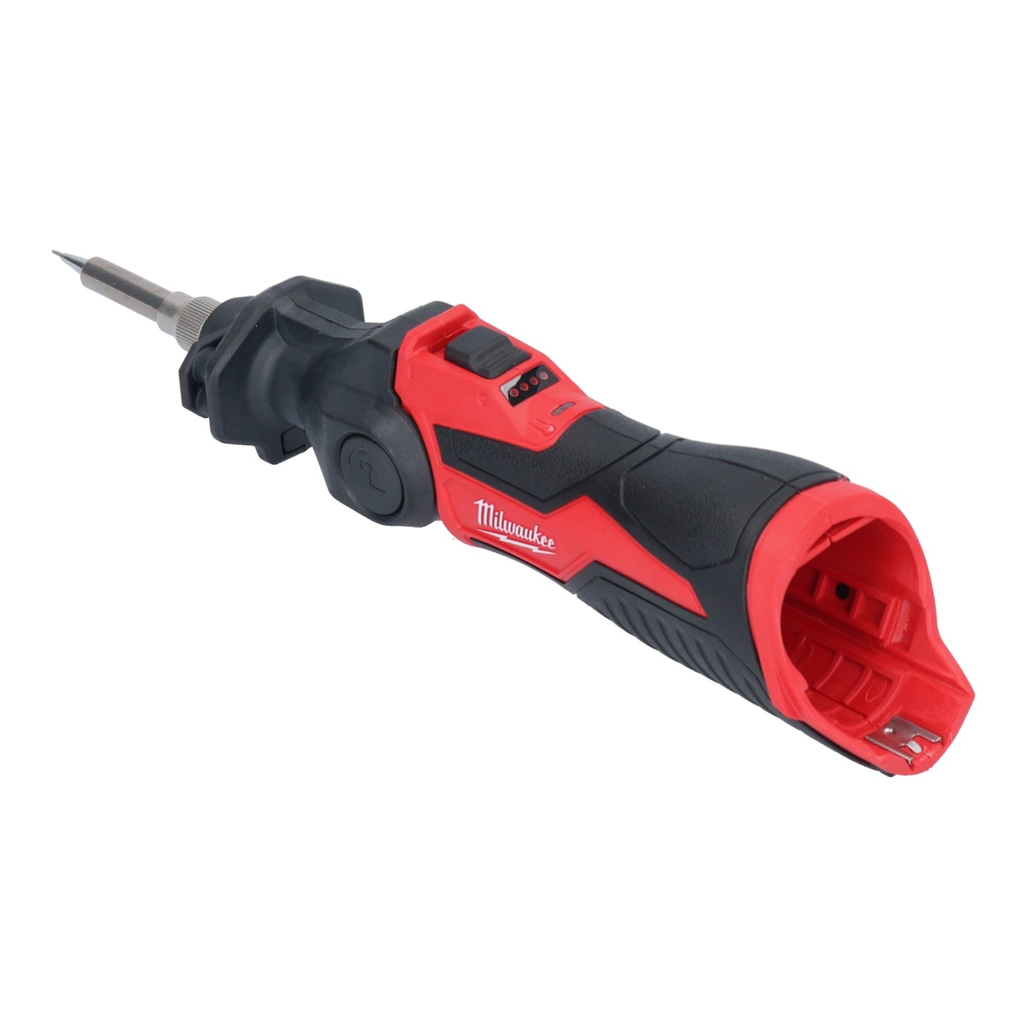 Milwaukee M12 SI-201 Akku Lötkolben 12 V 400 °C arretierbarer Kopf + 1x Akku 2,0 Ah - ohne Ladegerät