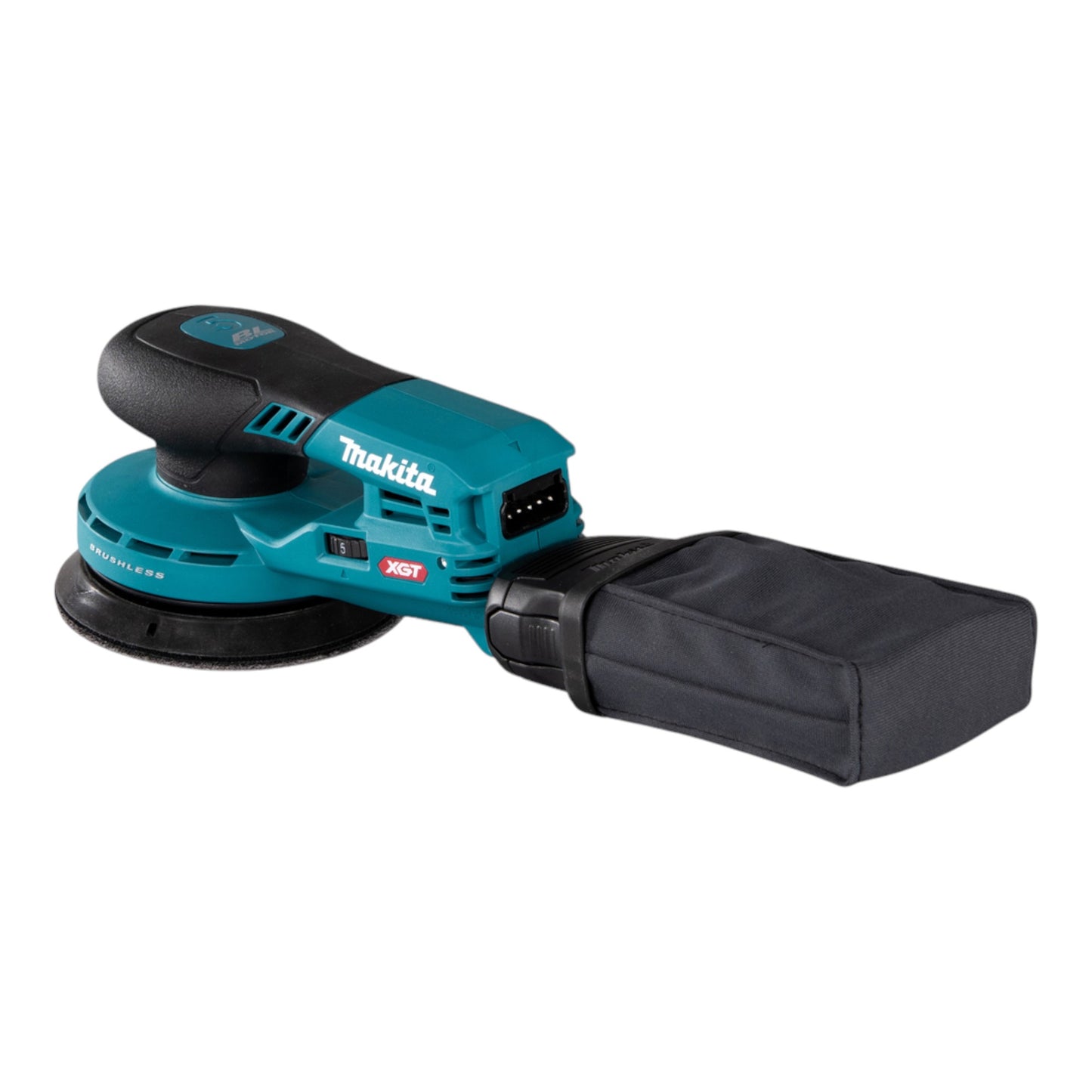 Ponceuse excentrique à batterie Makita BO 001 CGZ 40 V max. 125 mm course 5,0 mm brushless solo - sans batterie, sans chargeur