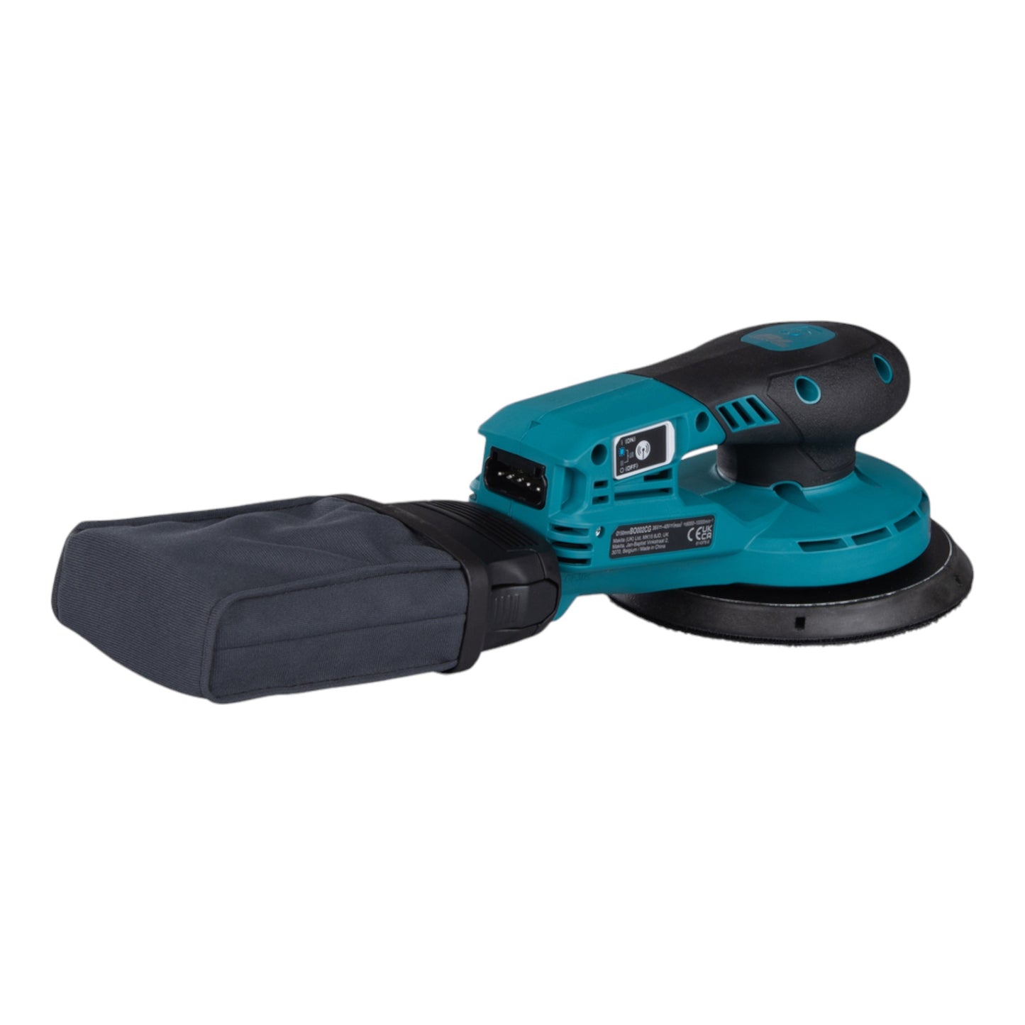 Makita BO 002 CGZ Akku Exzenterschleifer 40 V max. 150 mm 5,0 mm Hub Brushless Solo - ohne Akku, ohne Ladegerät