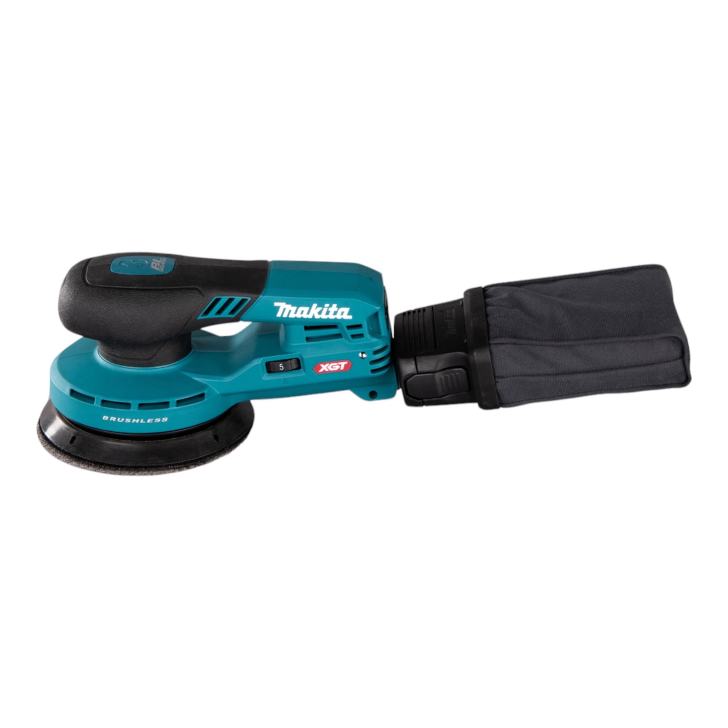 Ponceuse excentrique à batterie Makita BO 003 CGZ 40 V max. 125 mm course 3,0 mm brushless solo - sans batterie, sans chargeur