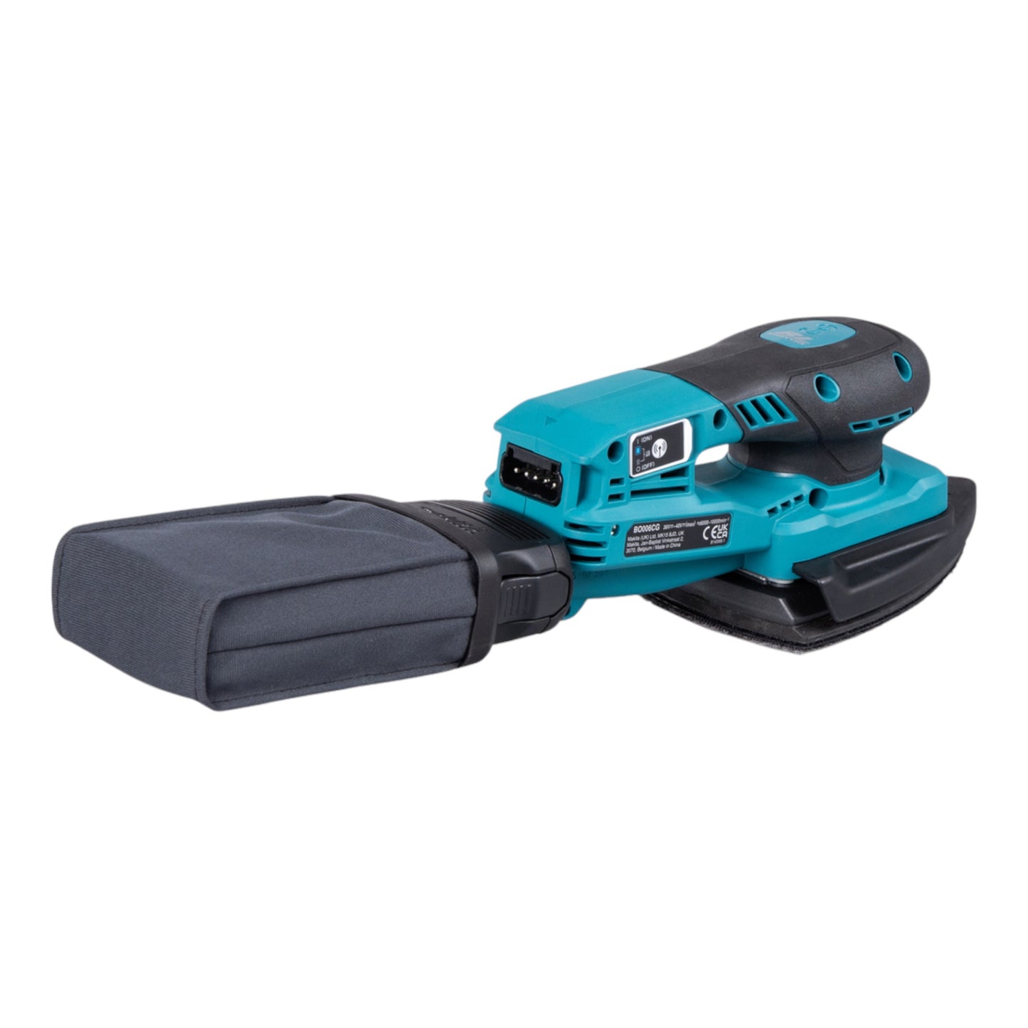 Makita BO 006 CGZ ponceuse delta à batterie 40 V max. 100 x 150 mm course 3,0 mm brushless solo - sans batterie, sans chargeur