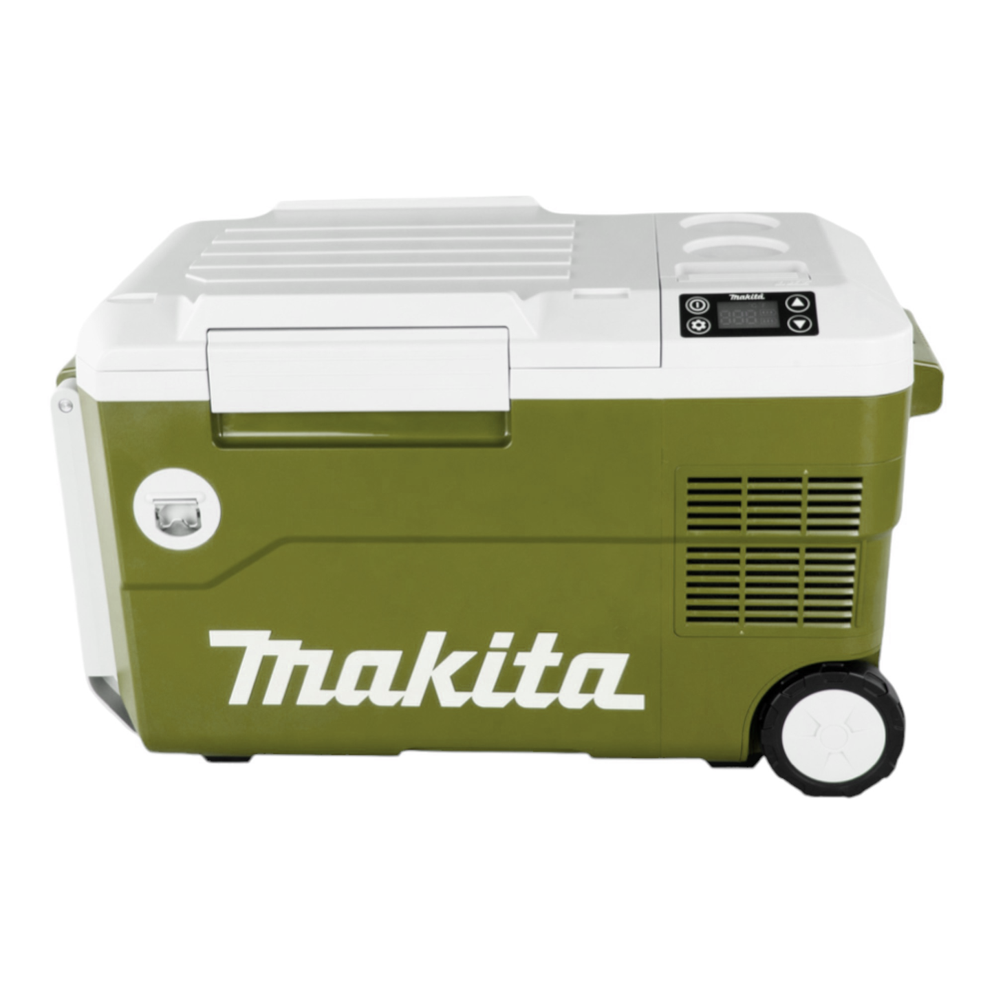 Makita DCW 180 SFO glacière et boîte chauffante à batterie 36 V (2x 18 V) 20 L Olive - Outdoor Adventures Edition + 1x batterie 3,0 Ah + chargeur