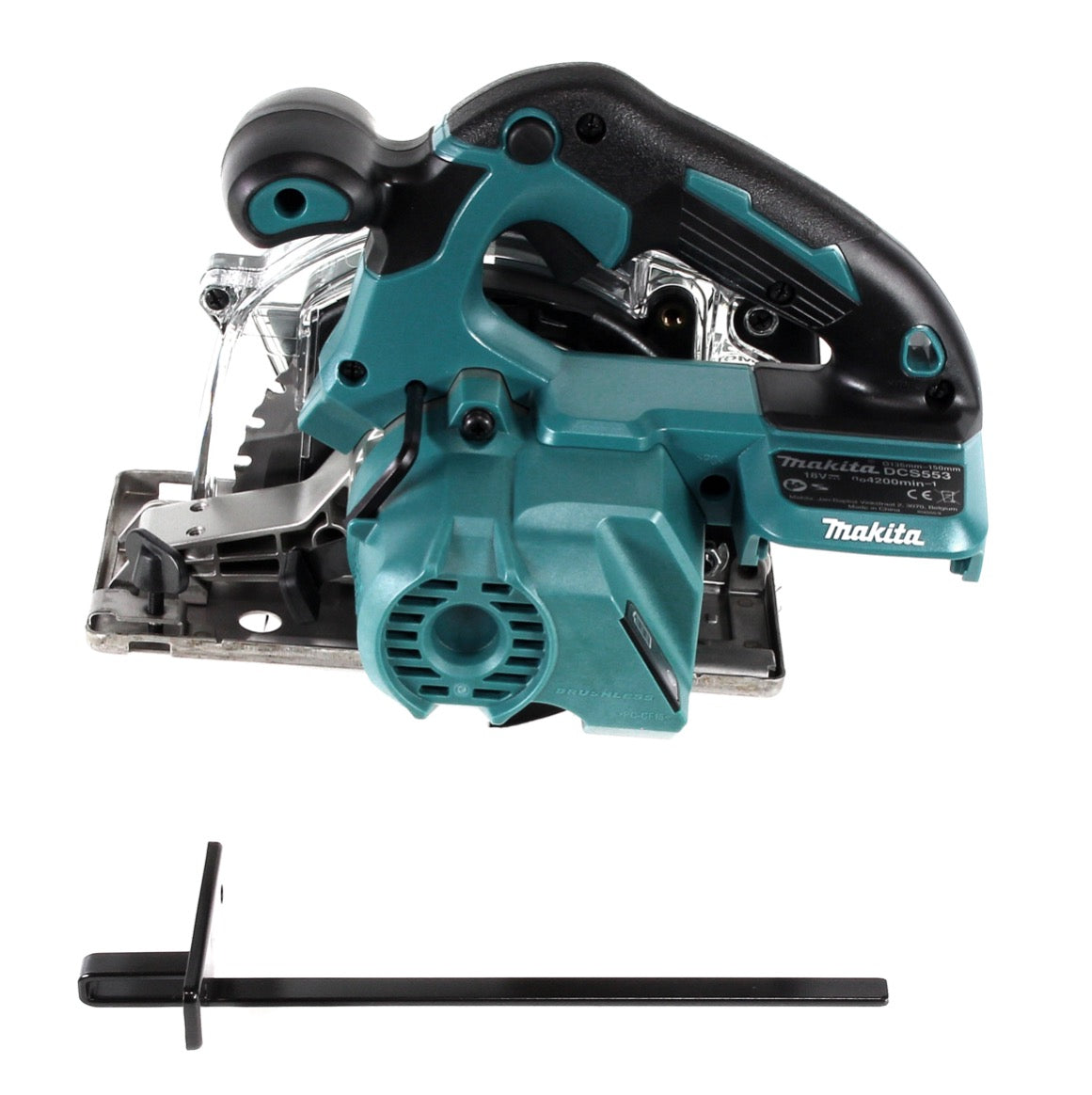 Makita DCS 553 RTJ Akku Metallhandkreissäge 18V 150 mm Brushless + 2x Akku 5,0Ah + Ladegerät + Makpac - Toolbrothers