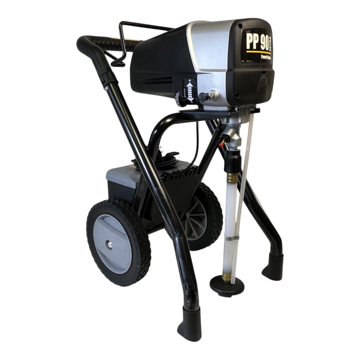 Système de pulvérisation de peinture Wagner PowerPainter 90 Extra Airless sur chariot 0,8 kW (2401275)