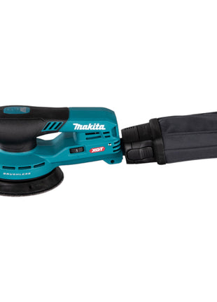 Makita BO 001 CGM101 ponceuse excentrique à batterie 40 V max. 125 mm course 5,0 mm sans balais + 1x batterie 4,0 Ah + Makpac - sans chargeur