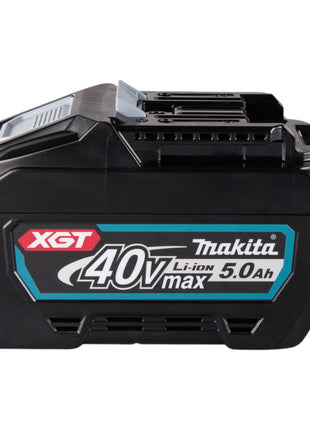 Makita BO 001 CGT101 ponceuse excentrique à batterie 40 V max. 125 mm course 5,0 mm sans balais + 1x batterie 5,0 Ah + Makpac - sans chargeur