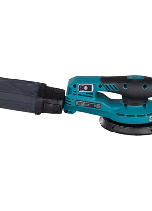 Makita BO 002 CGT101 ponceuse excentrique à batterie 40 V max. 150 mm course 5,0 mm sans balais + 1x batterie 5,0 Ah + Makpac - sans chargeur