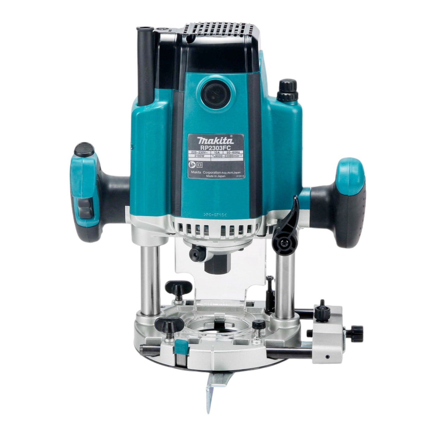 Makita RP 2303 FC07 Oberfräse 2100 Watt 12 mm + Makpac