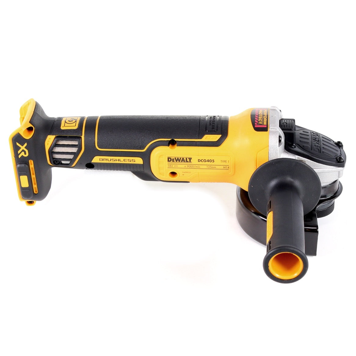 DeWalt DCG 405 N Akku Winkelschleifer 18V 125mm Brushless + 1x Akku 5,0Ah - ohne Ladegerät - Toolbrothers