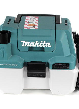 Makita DVC 750 LG1X3 Akku Staubsauger Nass und Trockensauger 18 V tragbar + 1x 6,0 Ah Akku  - ohne Zubehör, ohne Ladegerät - Toolbrothers