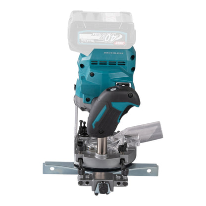 Makita RP 001 GT201 Akku Oberfräse 40 V max. 12 mm Brushless + 2x Akku 5,0 Ah + Ladegerät