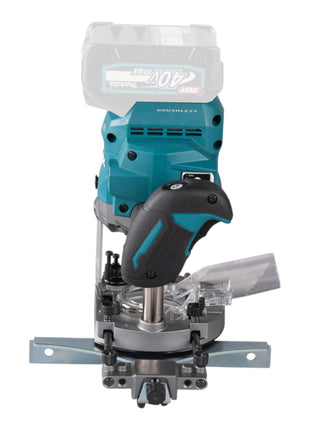 Makita RP 001 GM101 routeur à batterie 40 V max. 12 mm sans balais + 1x batterie 4,0 Ah + Makpac - sans chargeur