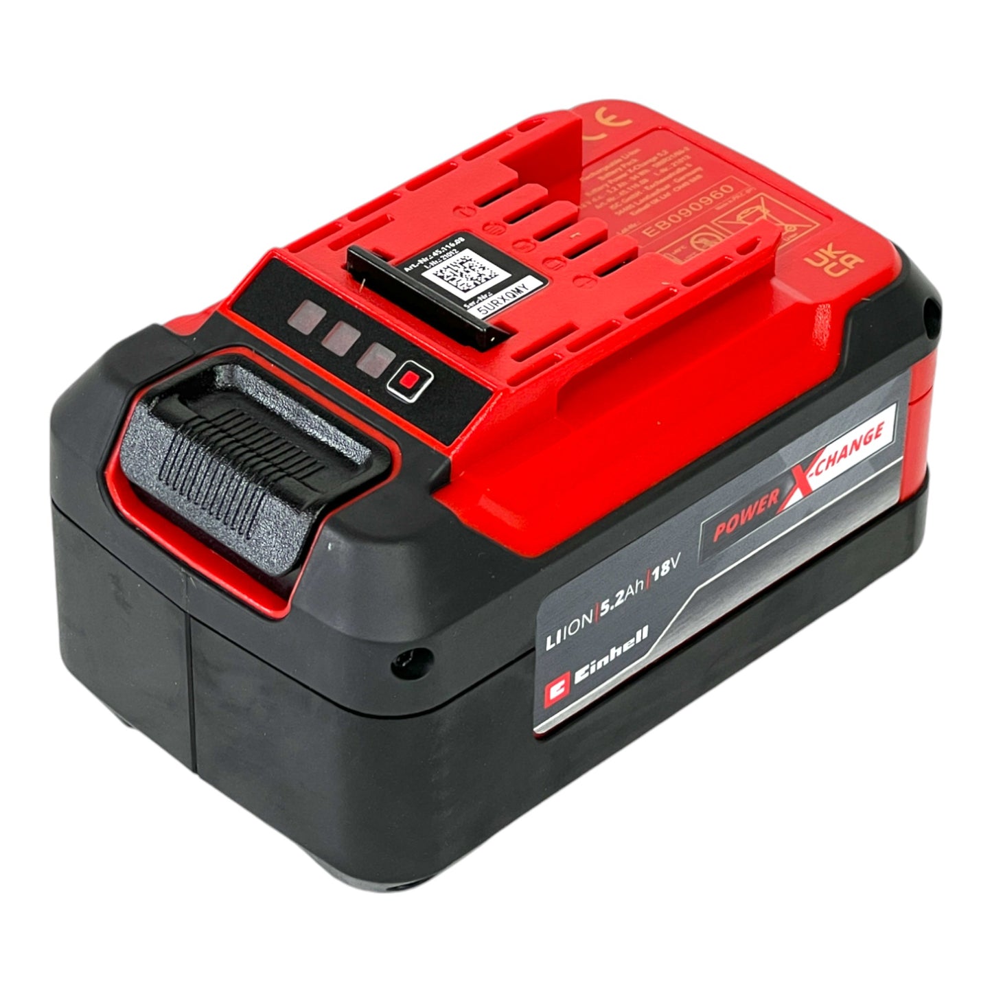 Einhell PXC Starter Kit 4x Power X-Change Plus Akku 18 V 5,2 Ah ( 4x 4511437 ) + Power X-Twincharger 3A Doppel Ladegerät ( 4512069 )