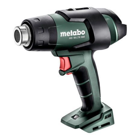 Metabo HG 18 LTX 500 Akku Heißluftgebläse 18 V 300 / 500 °C + 2x LiHD Akku 8,0 Ah + Ladegerät