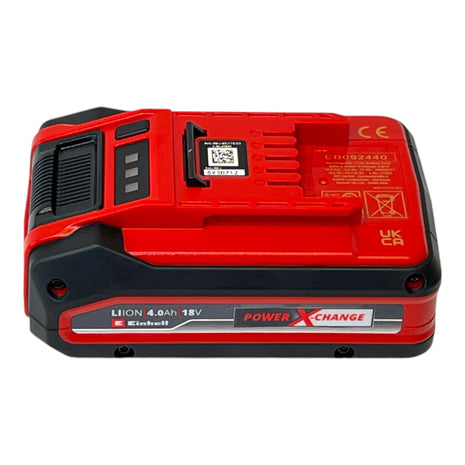 Einhell 18V 4Ah PXC twin pack 2x batterie 18 V 4,0 Ah Li-Ion (4511629) avec indicateur de niveau de charge