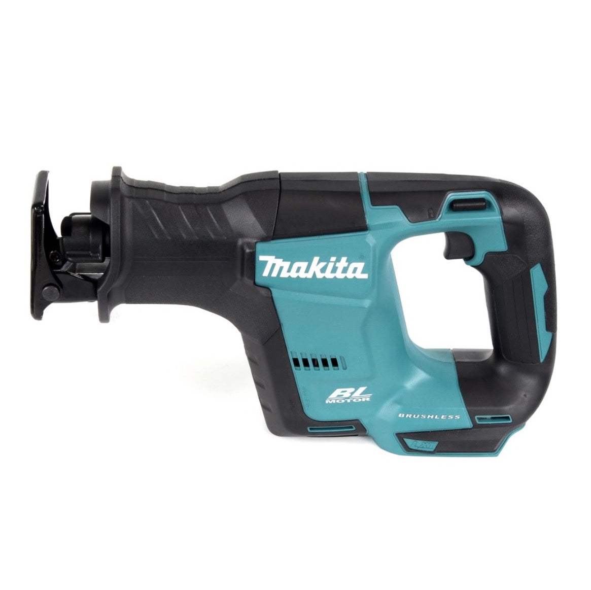 Makita DJR 188 Akku Reciprosäge 18 V Brushless Säbelsäge + 1x 4,0 Ah Akku + Ladegerät + 27 tlg. Sägeblatt-Set - Toolbrothers