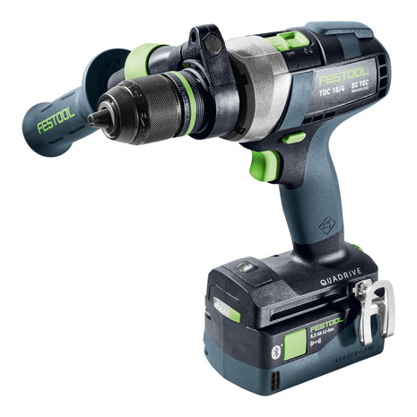 Festool TDC I-Basic-5.0 perceuse-visseuse sans fil 18 V 75 Nm (577052) sans balais + 1x batterie 5,0 Ah + Systainer - sans chargeur