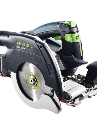 Sierra circular de batería Festool HKC 55 EB-Basic-5.0 18 V 160 mm sin escobillas (577034) + 1x batería 5,0 Ah + Systainer - sin cargador