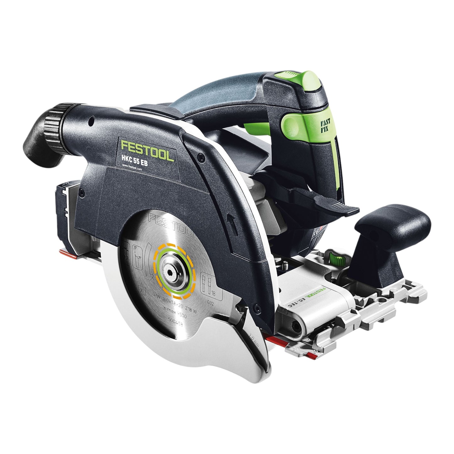 Festool HKC 55 EB-Basic-5,0 Akku Handkreissäge 18 V 160 mm Brushless ( 577034 ) + 1x Akku 5,0 Ah + Systainer - ohne Ladegerät