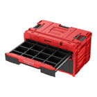 Qbrick System ONE Drawer 2 Plus Toolbox 2.0 Rouge Boîte à outils modulaire Ultra HD 587 x 380 x 340 mm 9 l 20 l