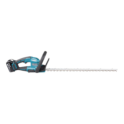 Taille-haie à batterie Makita DUH 606 ​​​​​​SG2 18 V 600 mm sans balai + 2x batteries 6,0 Ah + chargeur