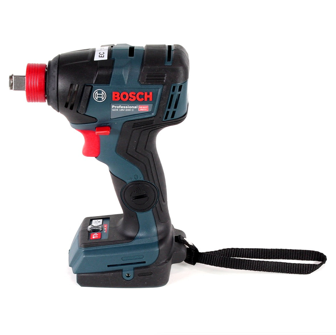 Bosch GDX 18 V-200 C Professional 18 V Li-Ion Akku Drehschlagschrauber + 2 x 6,0 Ah Akku + Ladegerät + 32 tlg. Bit-Set + GCY 30-4 Bluetooth Connectivity Modul - Toolbrothers