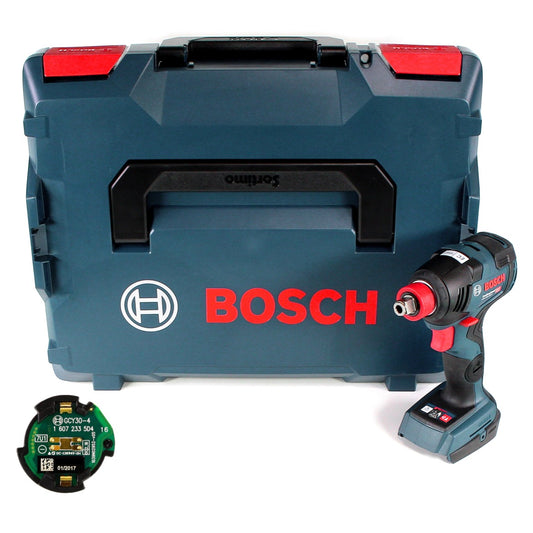 Bosch GDX 18V-200 C Akku Drehschlagschrauber 18V 200Nm Brushless Solo + GCY 30-4 Bluetooth Connectivity Modul + L-Boxx ( 06019G4203 ) - ohne Akku, ohne Ladegerät - Toolbrothers