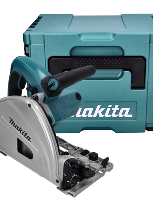 Scie plongeante Makita SP 6000 J 1300 watts 165 x 20 mm + rail de guidage 1500 mm + Makpac