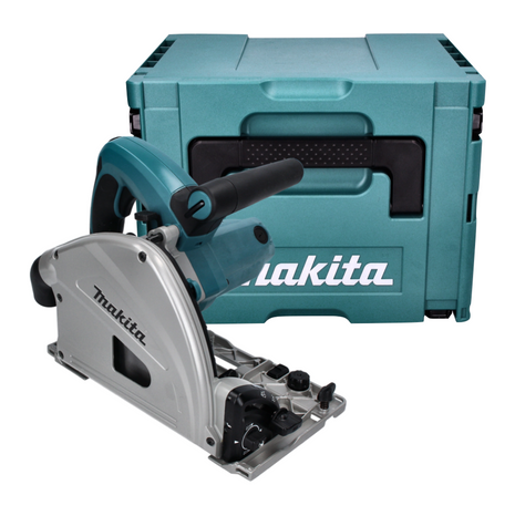 Scie plongeante Makita SP 6000 J 1300 watts 165 x 20 mm + rail de guidage 1500 mm + Makpac