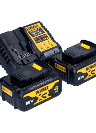 Cloueur à batterie DeWalt DCN 660 M2 18V 32 - 63 mm sans balais + 2x batterie 4,0 Ah + chargeur