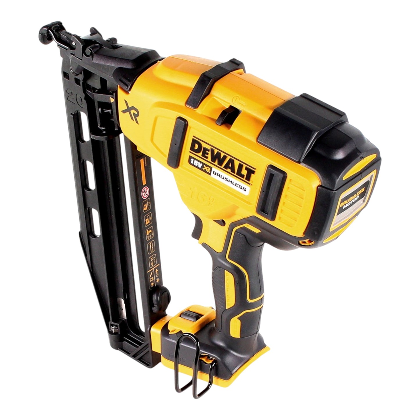 DeWalt DCN 660 N Akku Nagler 18V 32 - 63 mm Brushless + 1x Akku 5,0 Ah - ohne Ladegerät