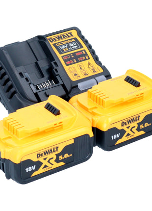 DeWalt DCN 660 P2 Akku Nagler 18V 32 - 63 mm Brushless + 2x Akku 5,0 Ah + Ladegerät