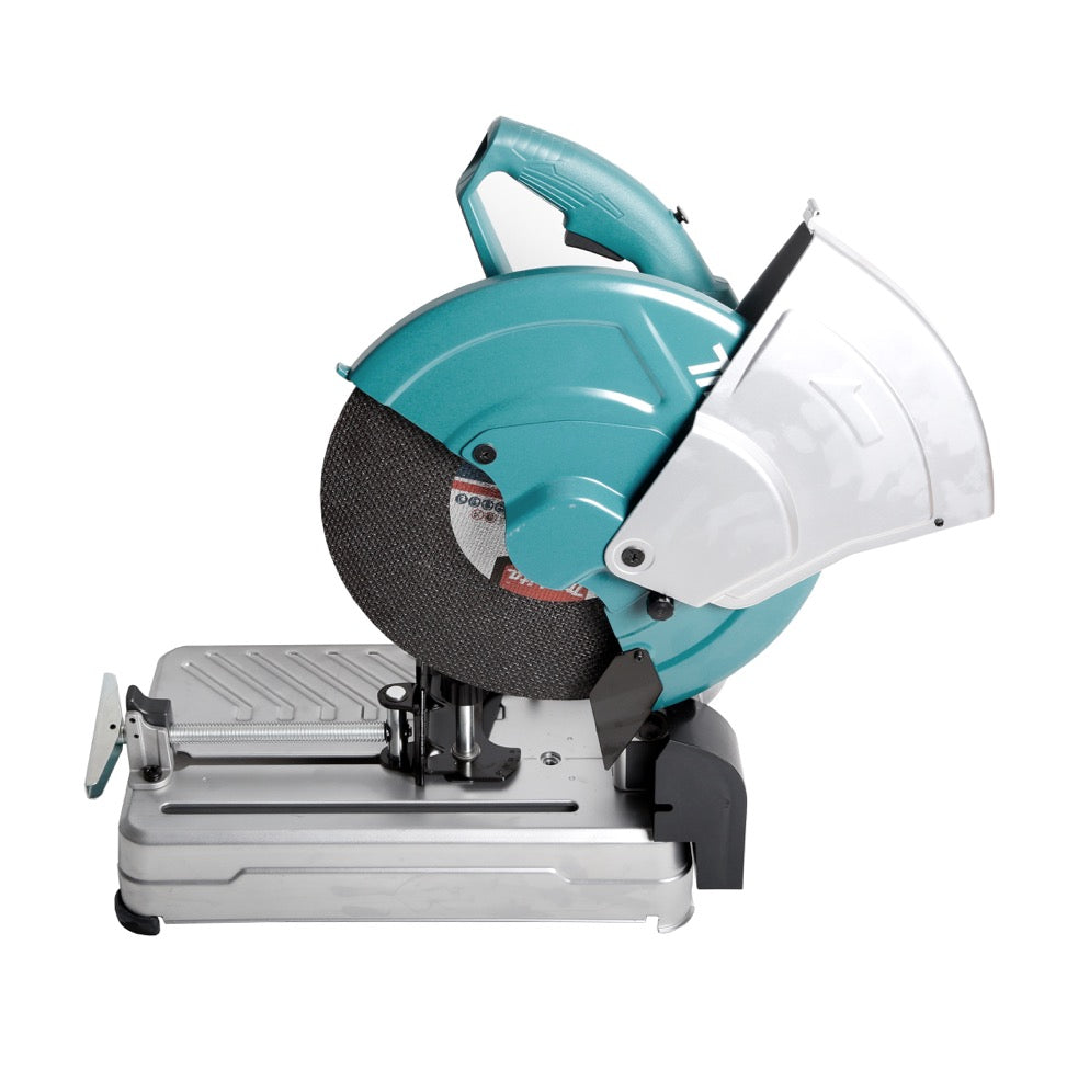 Makita DLW 140 T Akku Trennschleifmaschine 2 x 18 V 355 mm + 2x 5,0 Ah Akku - ohne Lader - Toolbrothers