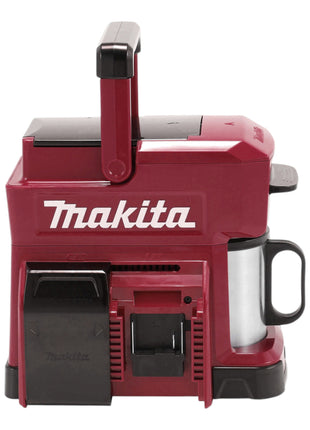 Makita DCM 501 MAR Akku Kaffeemaschine 12 V max. / 18 V Rot + 1x Akku 4,0 Ah - ohne Ladegerät