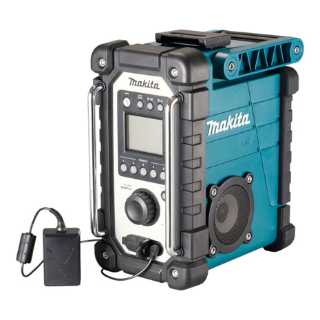 Makita DMR 116 RY1 Akku Baustellenradio 14,4 - 18 V AM FM AUX + 1x Akku 1,5 Ah + Ladegerät