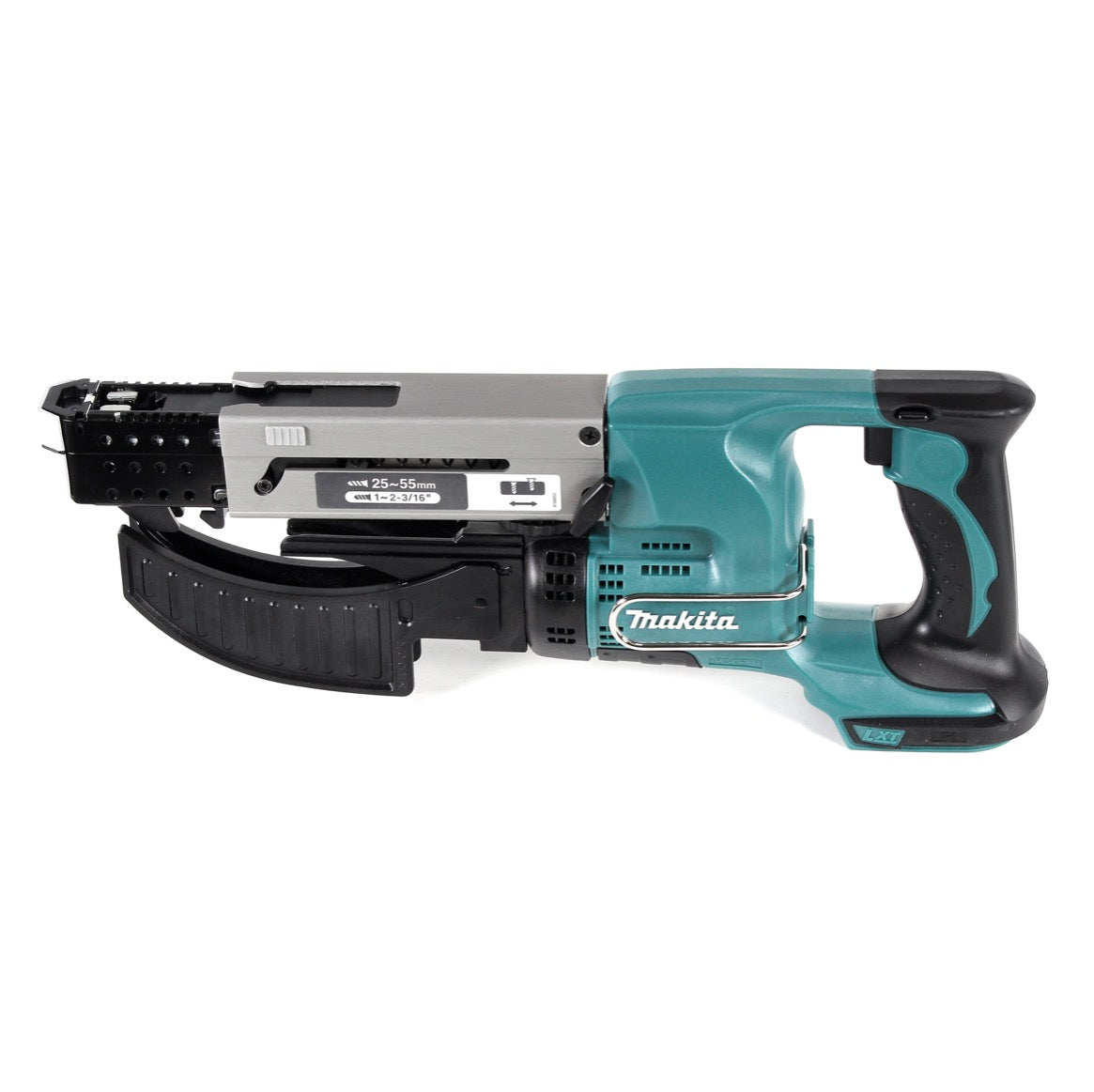 Makita DFR 550 RMJ Akku Magazinschrauber 18V 25-55mm + 2x Akku 4,0Ah + Ladegerät + Makpac - Toolbrothers