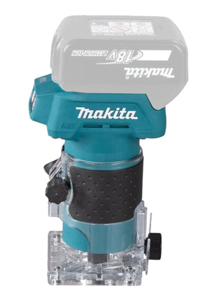 Makita DRT 52 A1 Akku Kantenfräse 18 V 6 mm Brushless + 1x Akku 2,0 Ah - ohne Ladegerät