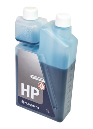 Husqvarna 4x HP Zweitakt Öl 1 Liter ( 4x 587808511 ) - 2 Stroke Oil - Verschleißverringerrung durch spezielle Additive