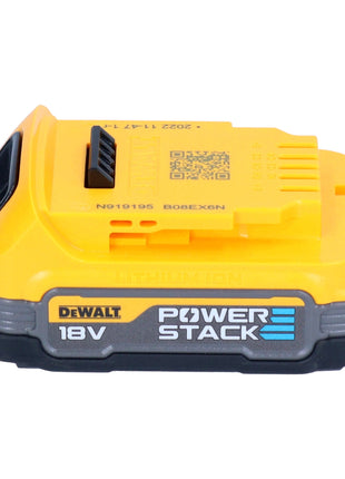 DeWalt DCB 1102 E1 Akku Starter Set 18 V mit 1x Powerstack Akku 1,7 Ah + DCB 1102 Ladegerät