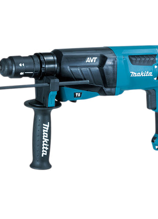 Makita HR 2631 FT13 Kombihammer 800 W 2,4 J SDS Plus + Wechselbohrfutter + Bohrer Set + Koffer