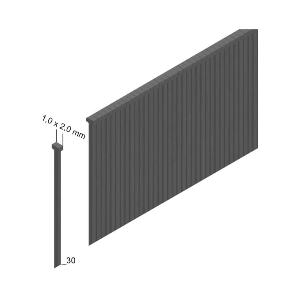 Prebena Druckluftnagler 2P-J/ES 40 COMBI 5 bis 7 Bar - im Transportkoffer + Prebena J 30 CNKHA Stauchkopfnägel Brads 30mm 5000 Stück - Toolbrothers