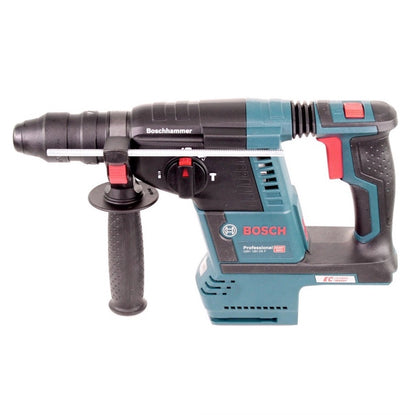 Bosch GBH 18V-26 F Akku Bohrhammer brushless SDS-Plus 18V 2,6J + 2x Akkus 5,0Ah + Ladegerät # 11-tlg. Meißel und Bohrer Set in L-Boxx - Toolbrothers