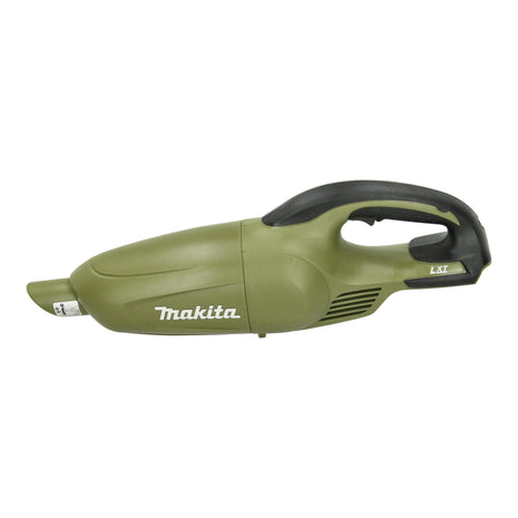 Makita DCL 180 RGO Akku Staubsauger 18 V 0,65 l Olive Outdoor Adventure Serie + 1x Akku 6,0 Ah + Ladegerät