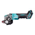 Amoladora angular a batería Makita GA 047 GT101 40 V máx. 125 mm X-LOCK sin escobillas + 1x batería 5,0 Ah + cargador