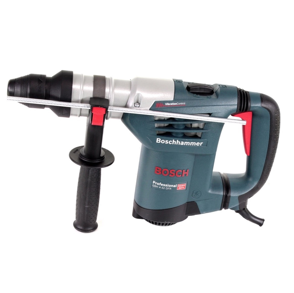 Bosch GBH 4-32 DFR 900 W 4-stufiger Bohrhammer mit SDS Plus Aufnahme in L-Boxx ( 0611332104 ) + 11 tlg. Meißel- und Bohrerset - Toolbrothers