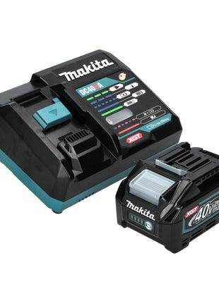 Amoladora angular a batería Makita GA 044 GM101 40 V máx. 125 mm X-LOCK sin escobillas + 1x batería 4,0 Ah + cargador