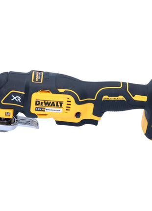 DeWalt DCS 355 E1 Akku Oszillierer Multitool 18 V Brushless + 1x Powerstack Akku 1,7 Ah + Ladegerät + Zubehör