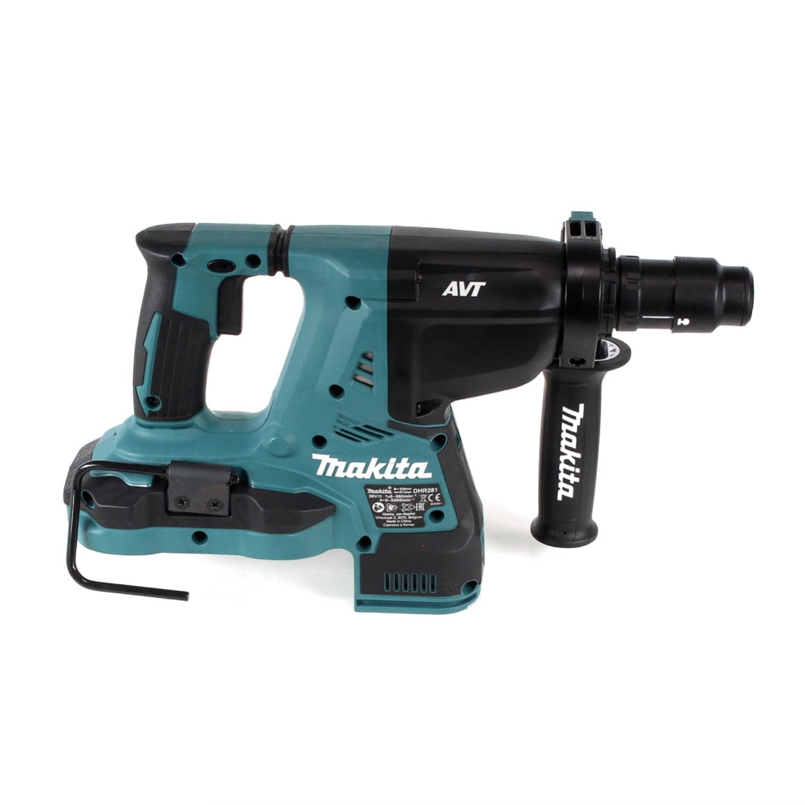 Makita DHR 281 Z Akku Bohrhammer 28 mm Brushless 2 x 18 V 36 V Li-Ion für SDS-PLUS mit Schnellwechselfutter Solo - ohne Akku, ohne Ladegerät - Toolbrothers